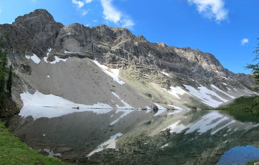 Diana Lake below Mt Norman - VP